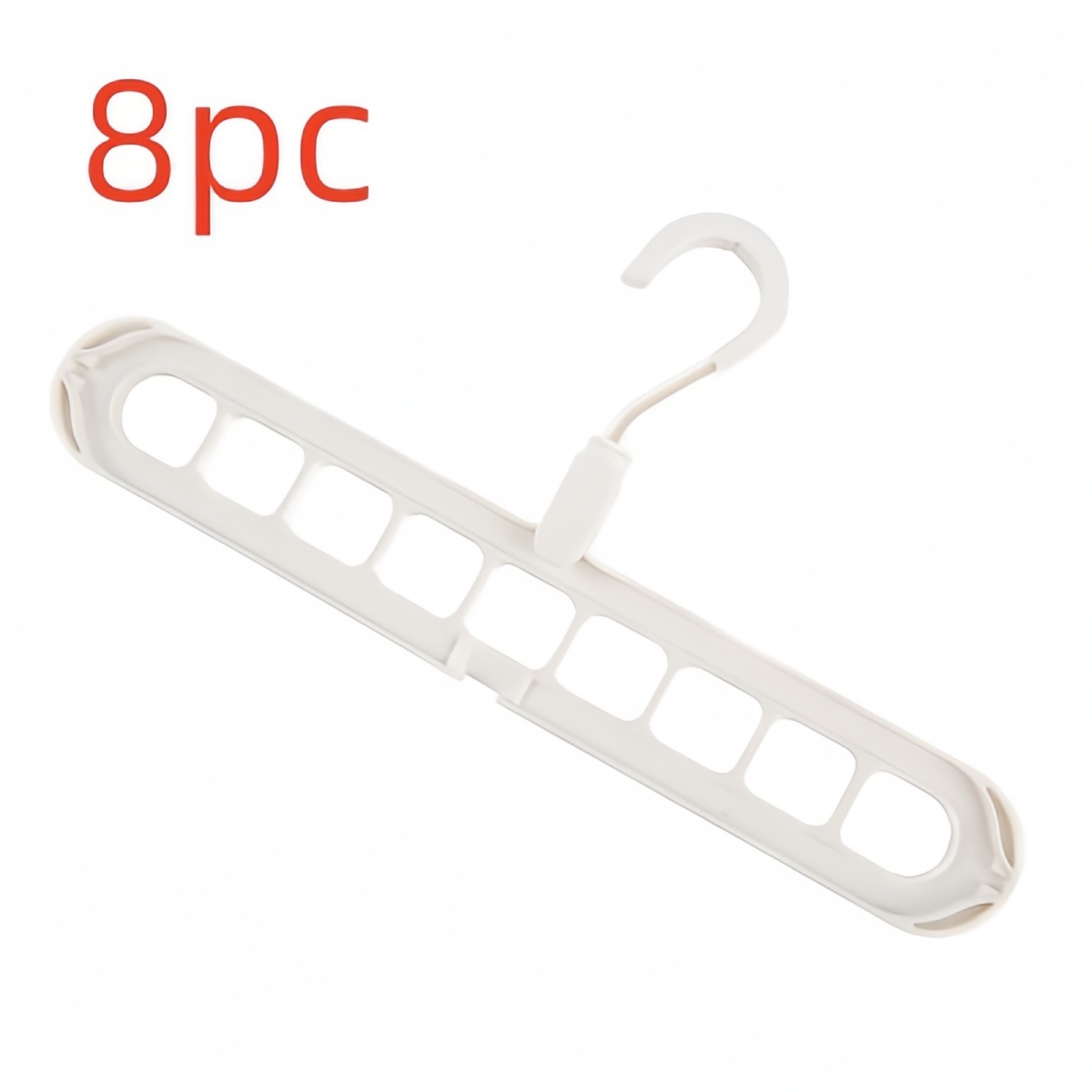 9-hole Clothes Hanger Organizer Space Saving Hanger Multi-function Folding Magic Hangers Drying Racks Scarf Clothes Storage